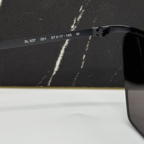 NEW SAINT LAURENT SL637 001 BLACK WOMEN SUNGLASSES SAINT LAURENT SL 637 001 main image 10